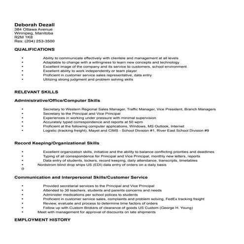 Vicki Kedziora resume | DOC