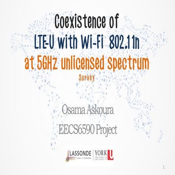 Coexistence of LTE-U with WiFi 802.11n at 5GHz Unlicensed Spectrum
