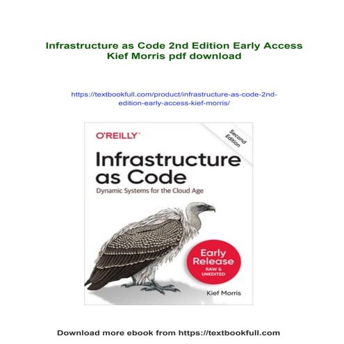 Infrastructure as Code 2nd Edition Early Access  Kief Morris