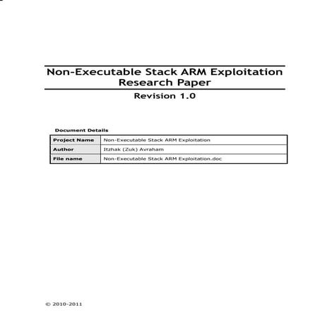 BlackHat_DC_2011_Avraham_ARM Exploitation-wp.2.0