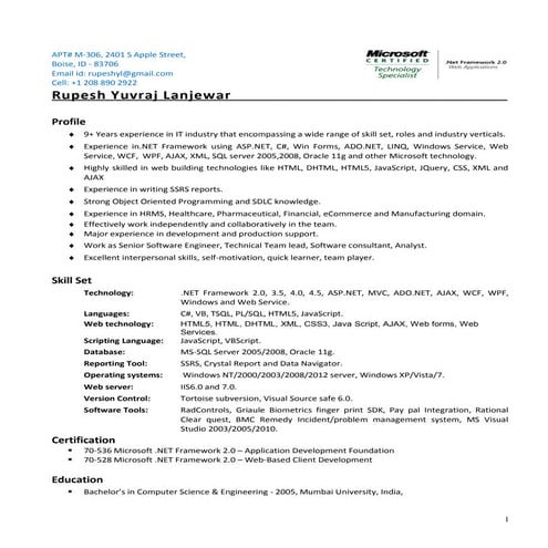 Resume_Rupesh Lanjewar