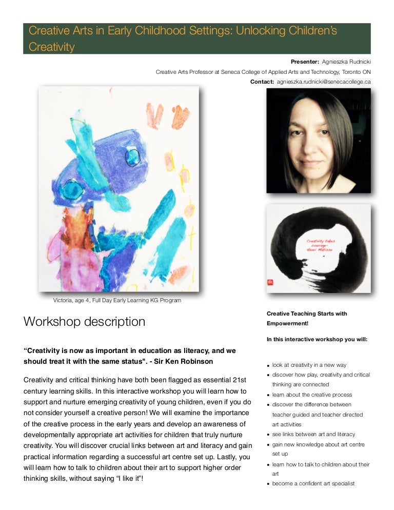 Creative Arts Flyer 3 Pdf