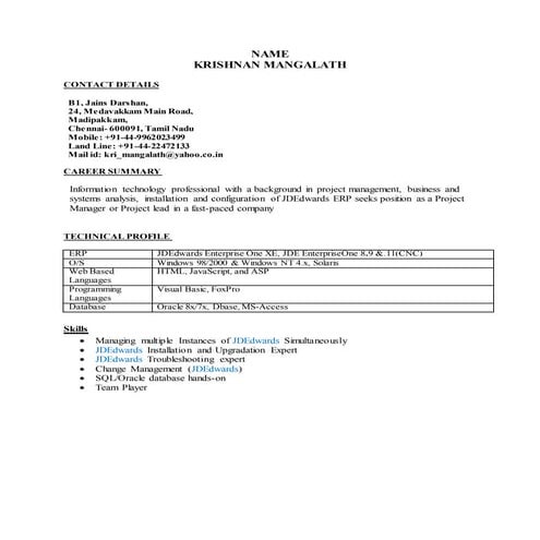 Krishnan MN_resume modified