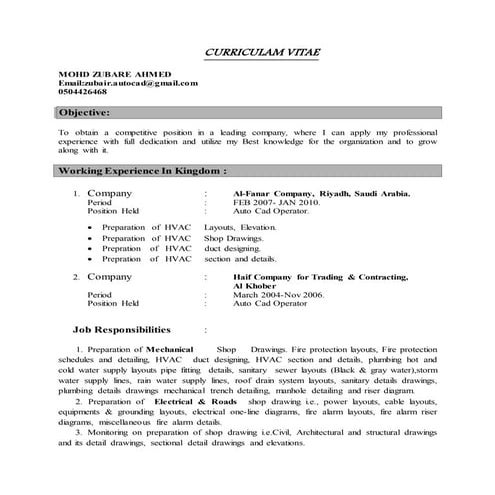 Hiba M.Sayyed-CV | PDF