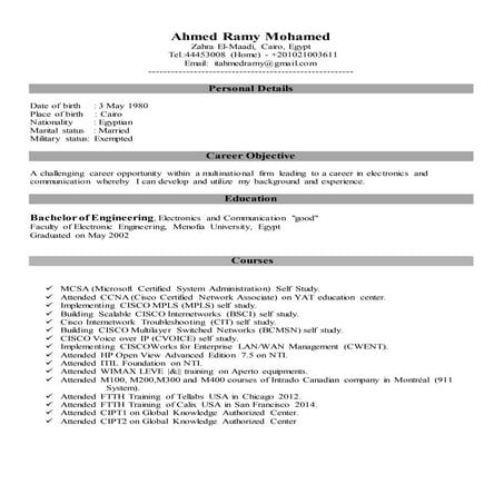 Ahmed Ramy CV v2