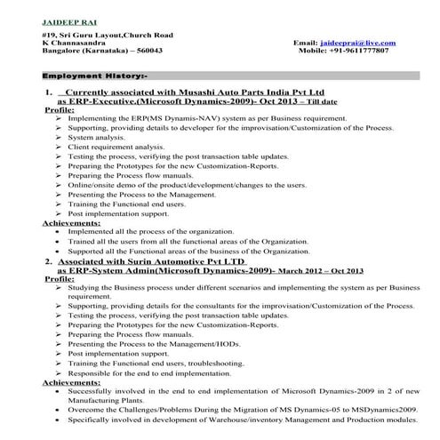 Resume-Jai 11-08-15