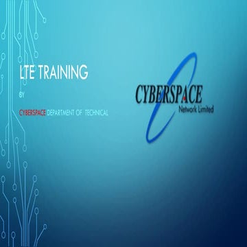 LTE Training for Abuja Team