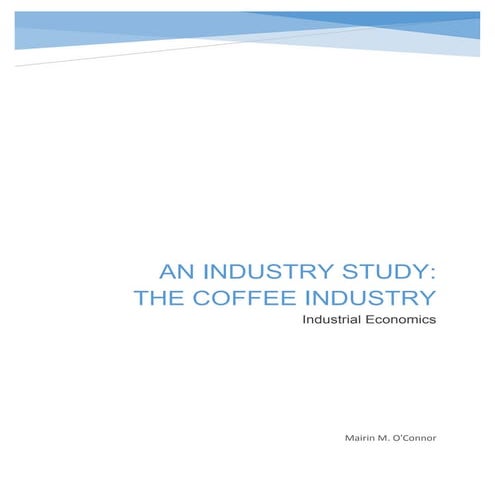 Coffee Industry Analysis