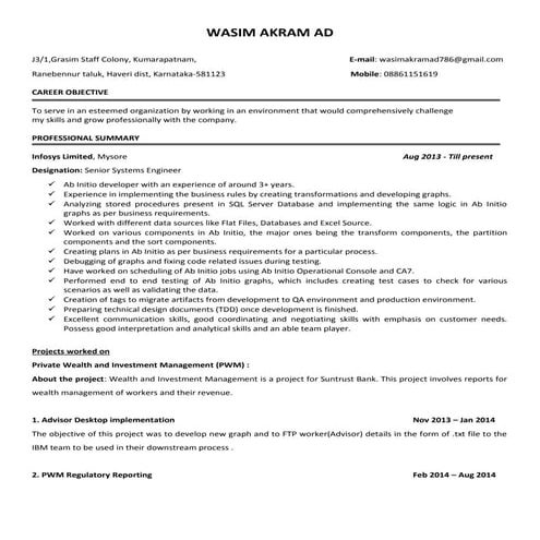 wasim_resume | DOC