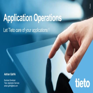 Tieto Application Operations