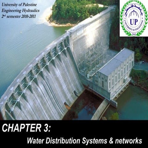 Layouts of water distribution systems | PPTX