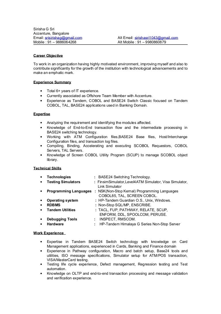 Resume Resume Accenture accenture resume upload deepa updated career opportunities resume