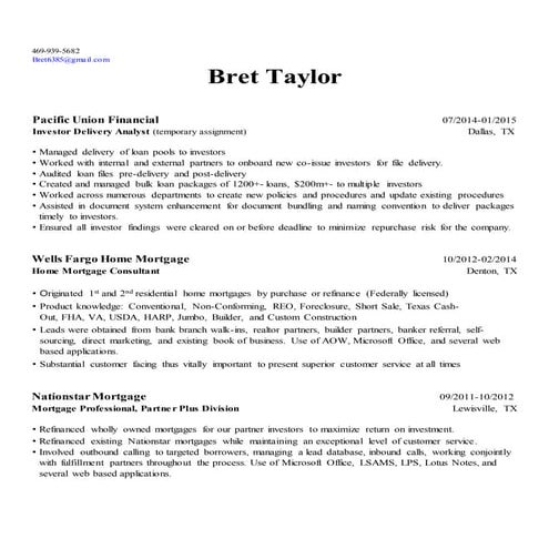 Bret_Taylor Resume