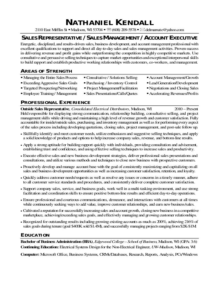 Nathaniel Kendall Resume