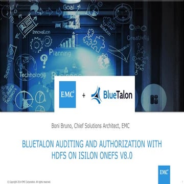 BlueTalon-Isilon-Validation
