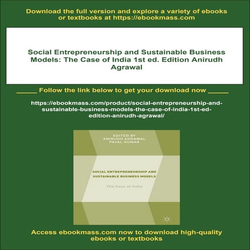 Social Entrepreneurship and Sustainable Business Models: The Case of ...
