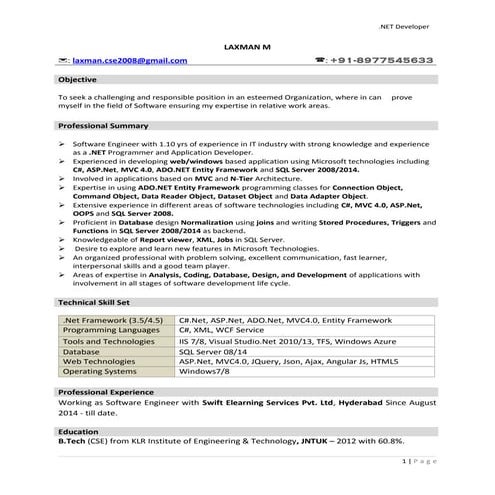 Resume_Laxman