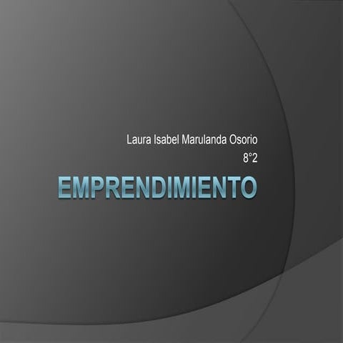 Emprendimiento
