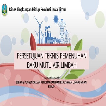 Permen LH No 5 2021 Tentang Tata Cara Penerbitan Pertek dan SLO Air ...