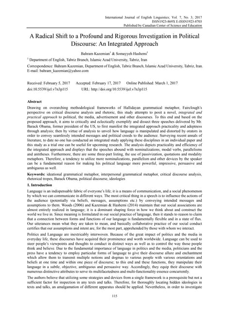 Critical journal review :Analysis Of Interpersonal Metafunction In ...