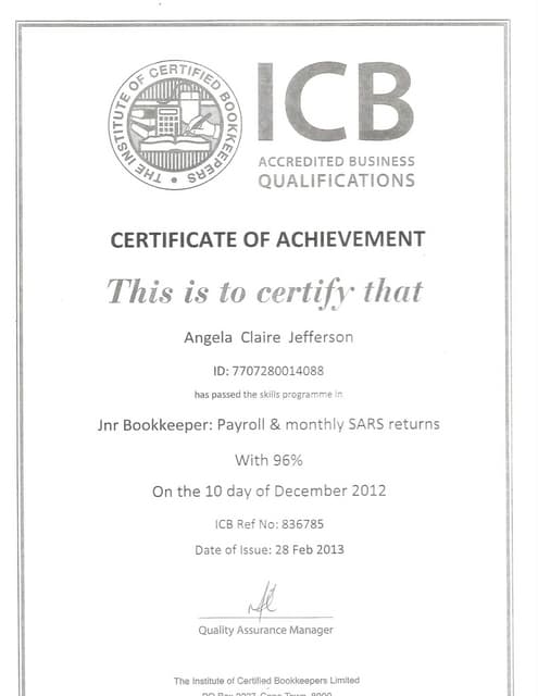 Confirmation of TFA qualification | PDF