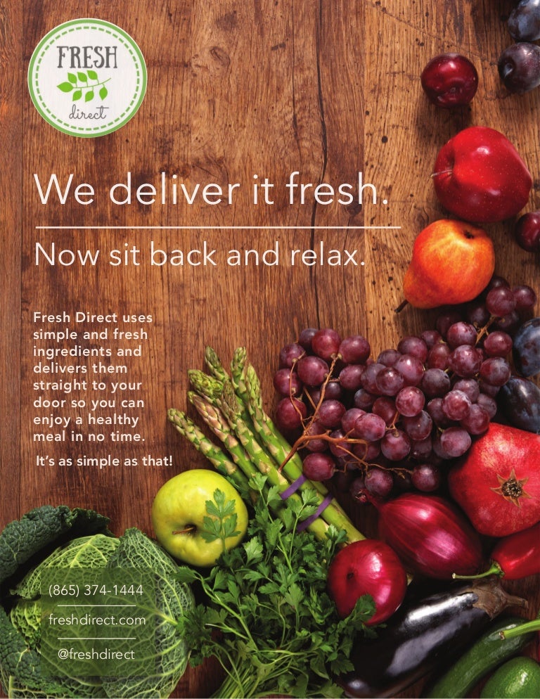 Fresh Direct Ad