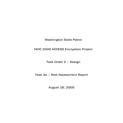 Risk Analysis Report review