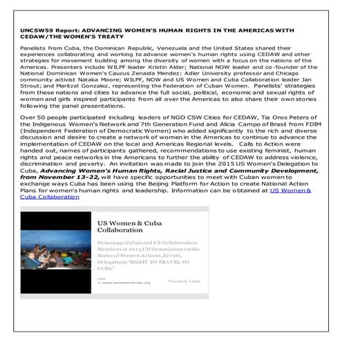 UNCSW 59 WILPF Report -Final