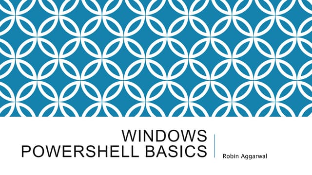 Powershell_Basics_Robin