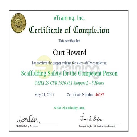 05 01 15   SCAFFOLD SAFETY