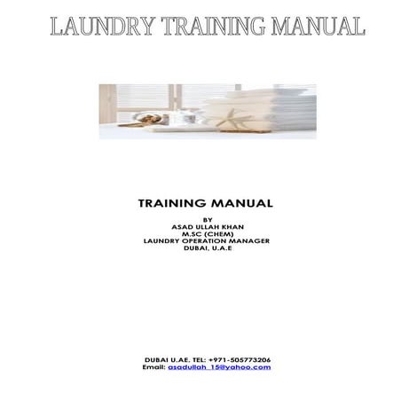TRAINING MANUAL