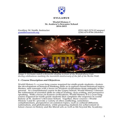 WH1-Syllabus-Smith-2014REV