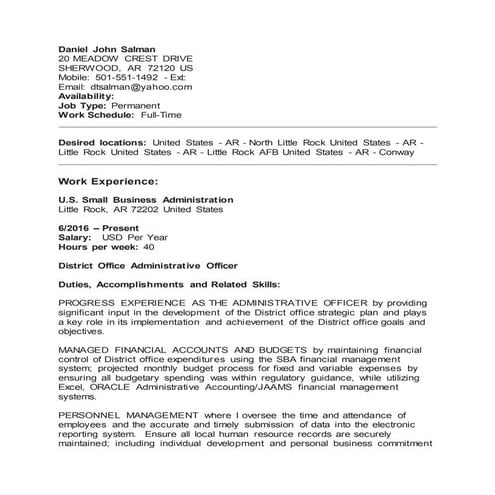 Resume
