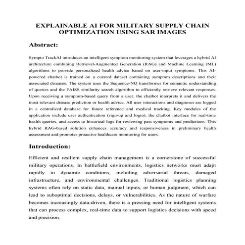 67.EXPLAINABLE AI FOR MILITARY SUPPLY CHAIN OPTIMIZATION USING SAR IMAGES.docx