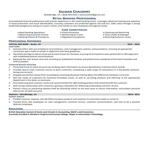 last version updated US CV | PDF