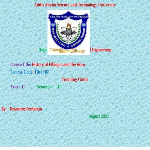 HISTORY Module (Revised).pdf fershman student module | PDF