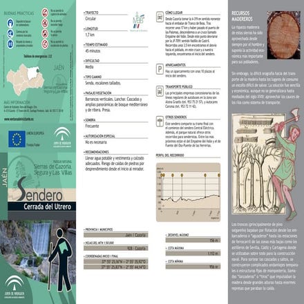 Sendero Cerrada del utrero