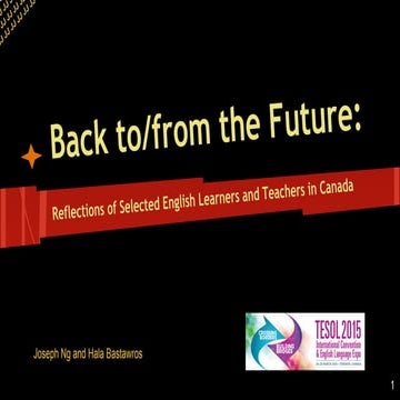 Copy of Back To-From the Future TESOL 2015