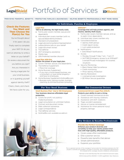 LegalShield Business Opportunity Briefing