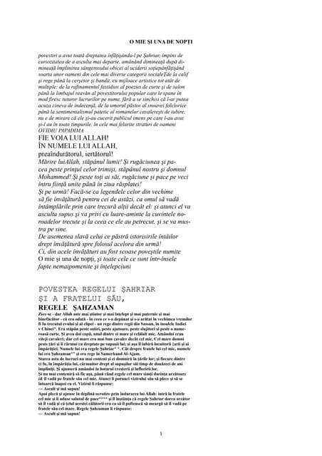 6780167 O Mie Si Una De Nopti