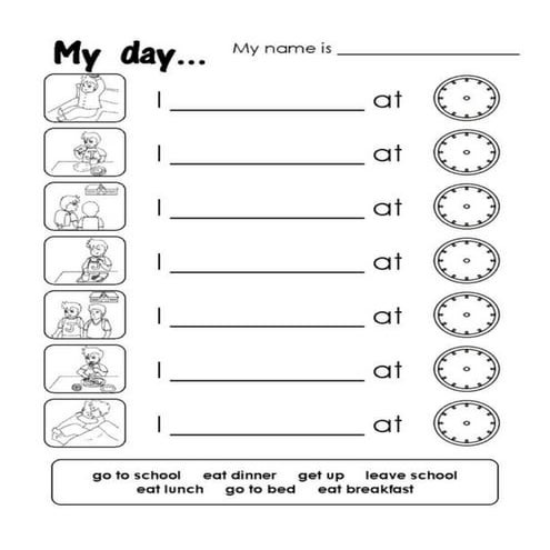 6 7 activity times | PDF