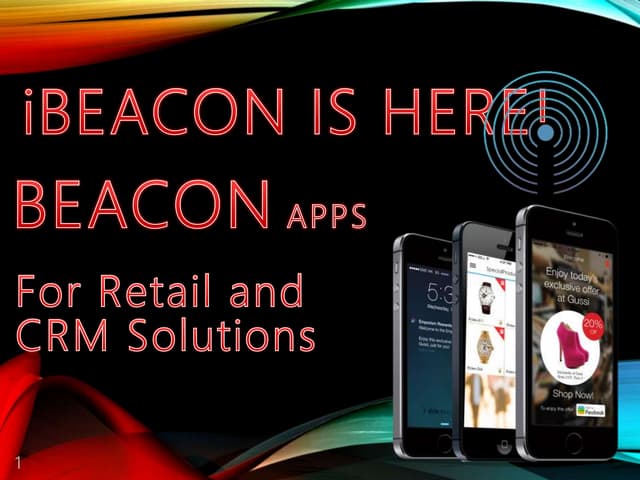 Beacon Presentation Retail BLE 4.0