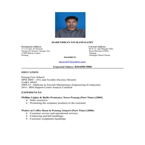 Resume Latest | PDF
