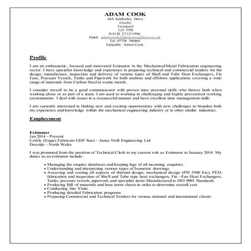 Adam Cook CV (Nov 15)