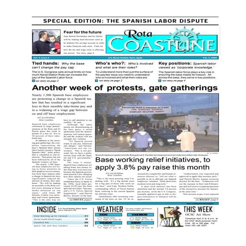 Rota Coastline Special Edition: The Spanish Labor Dispute