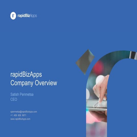 rapidBizApps_overview