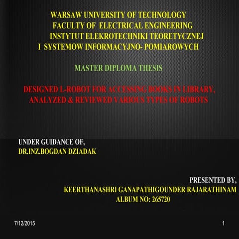 FINAL L-ROBOT PRESENTATION