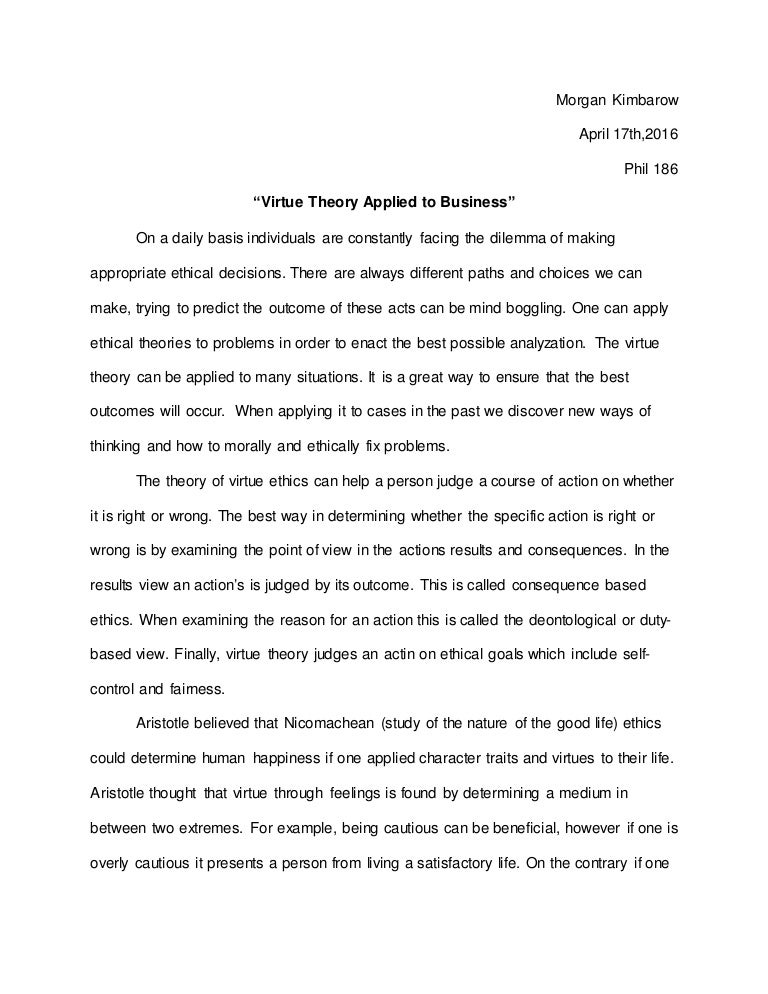 Ethics of term paper services