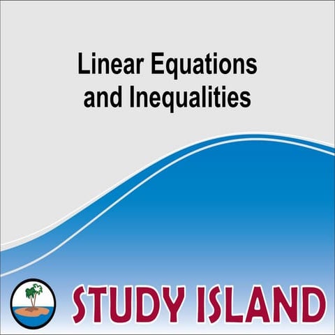 Linear Equations