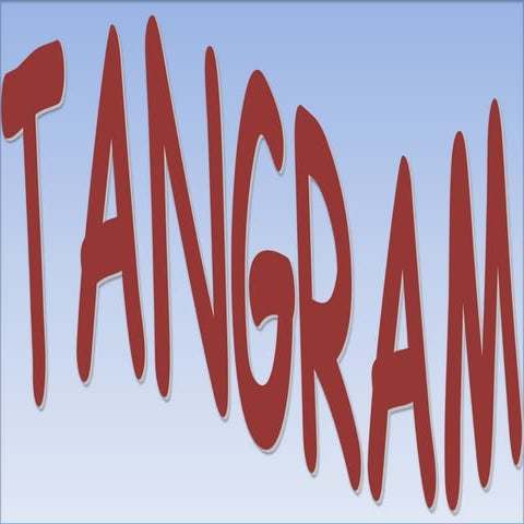 Historia do tangram